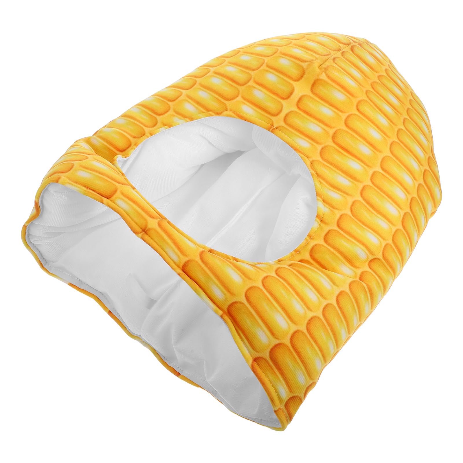 Sombrero de Maíz Amarillo de Tela para Niños y Cosplay | Tocado Infantil, Estilo Bonito y Novedoso, para Cumpleaños y Fiestas Temáticas