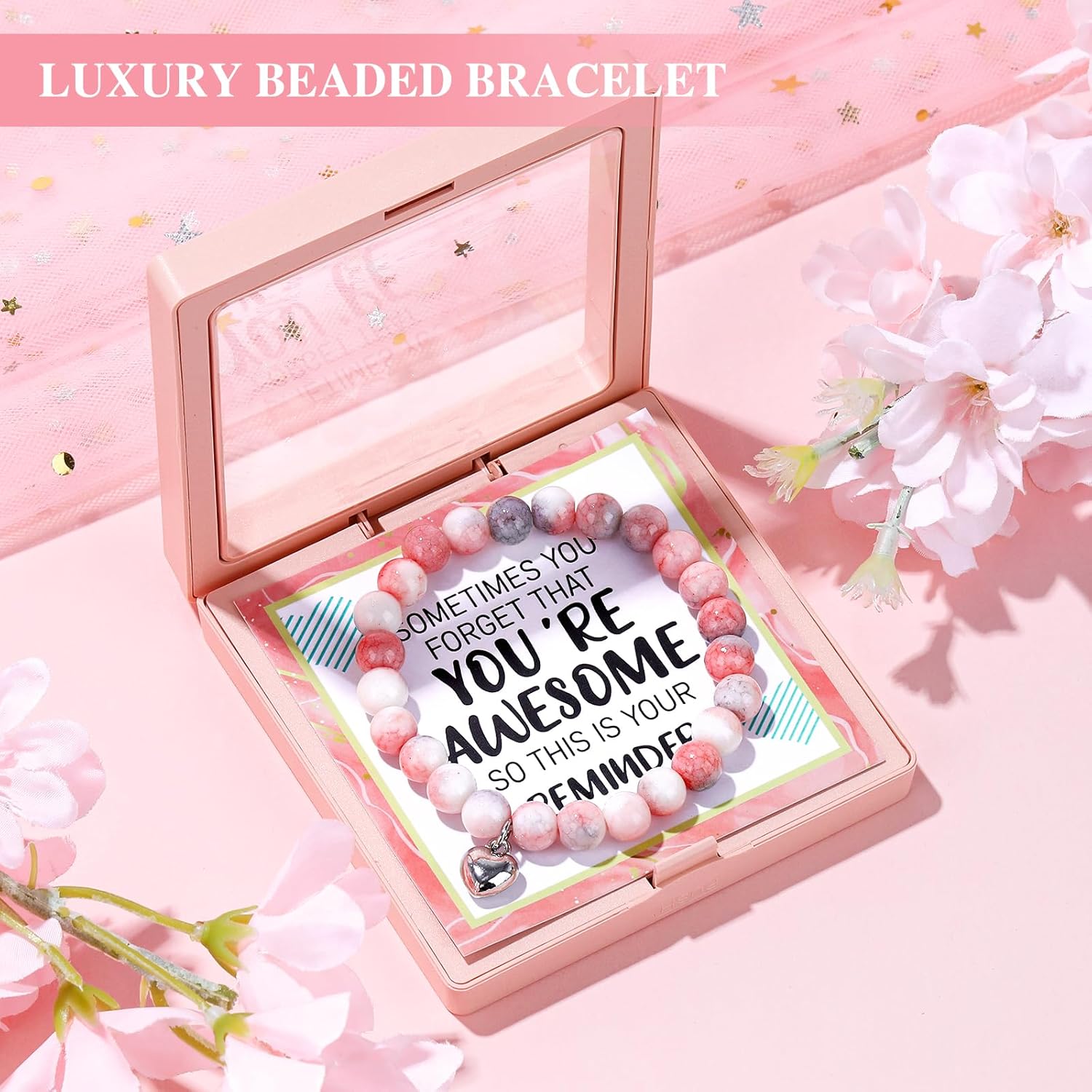 Gift Baskets for Women Birthday Gifts for Women Unique Get Well Gift for Woman Luxury Self Care Gifts for Woman Get Better Soon Care Package Set for Her Spa Kit Box for Girlfriend, Mom, Best Friends - Image 5