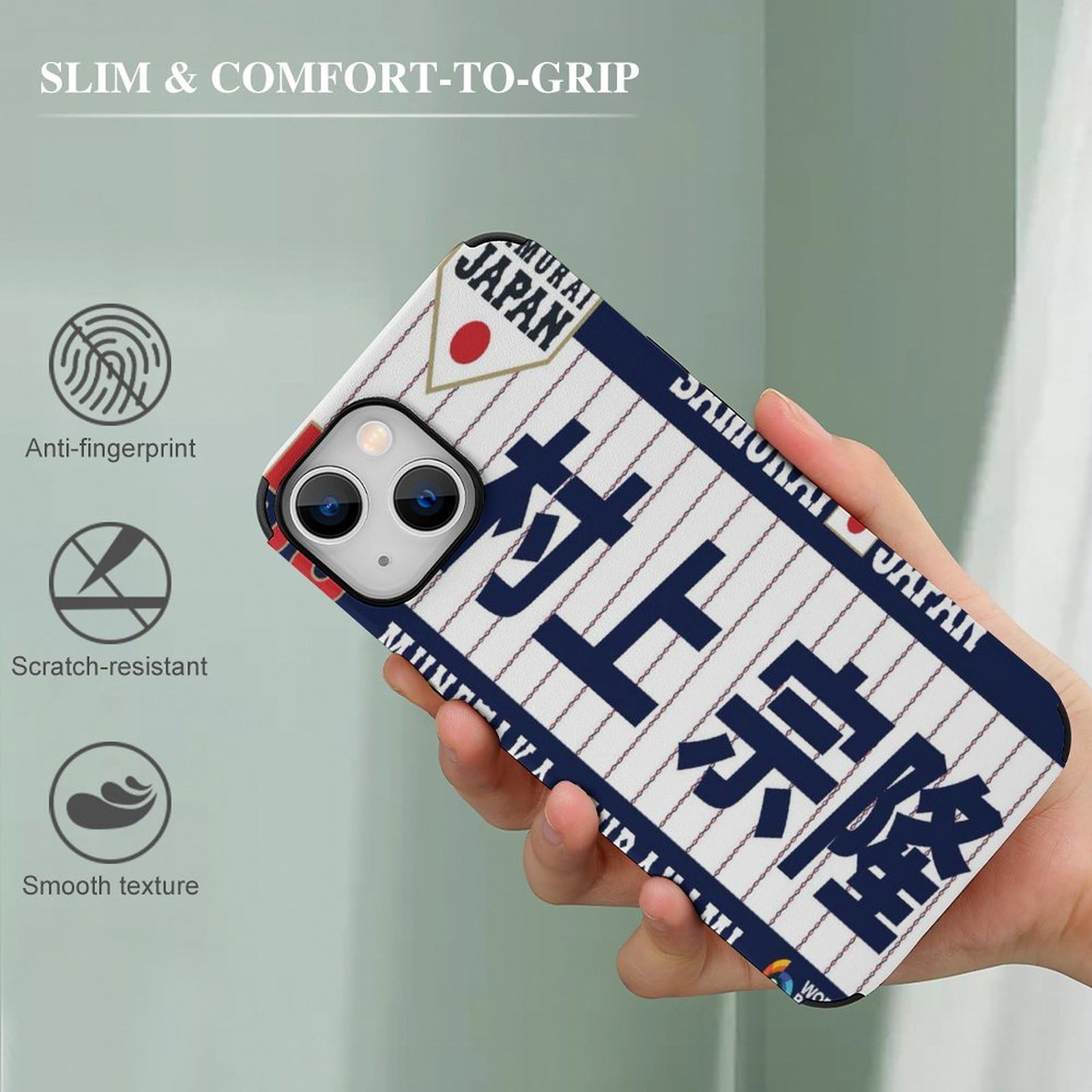 Amazon.co.jp: 侍ジャパン 番號55 村上 宗隆 野球応援 ケース iPhone