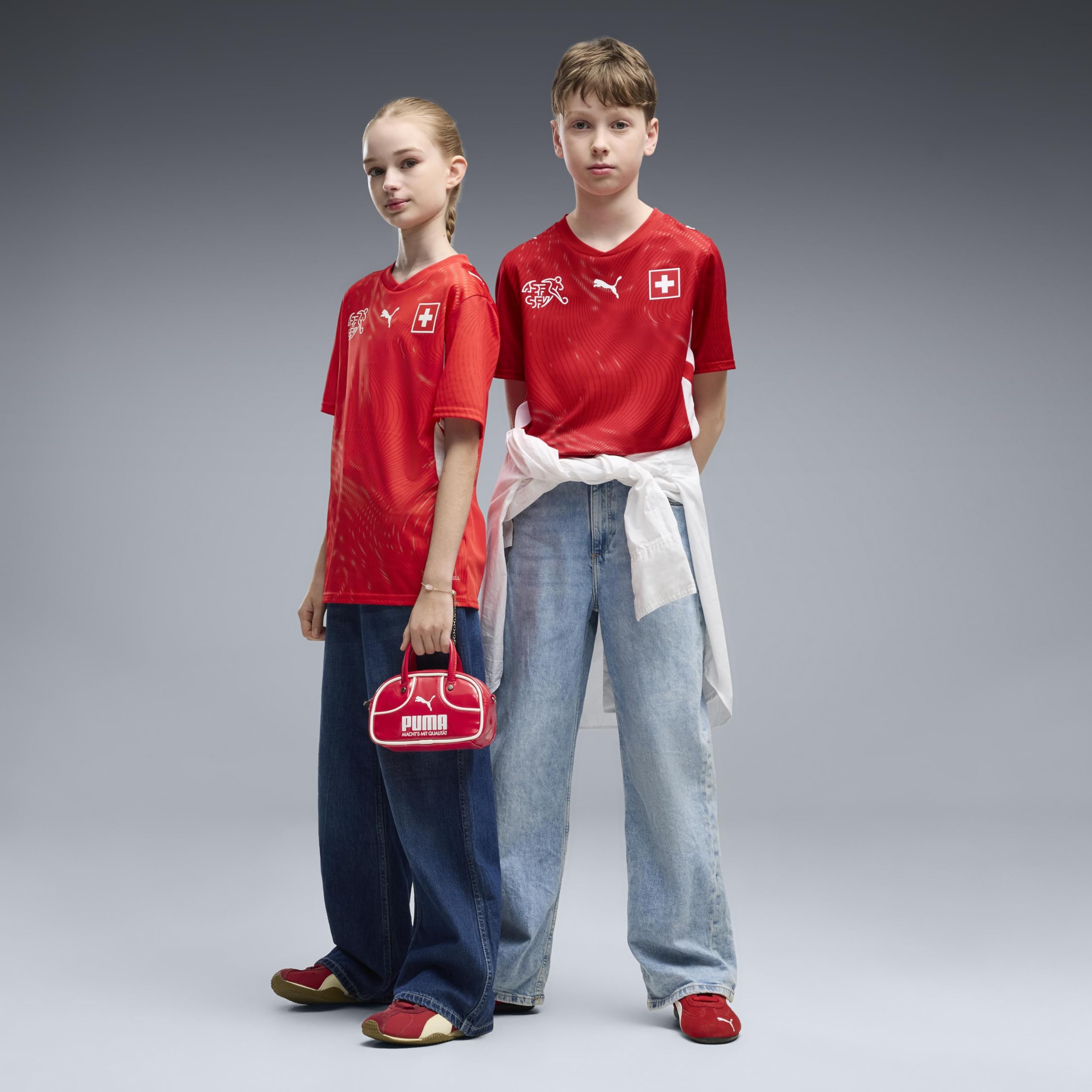 PUMA Jungen Sfv Away Jersey Replica Jr Trikots (1er Pack)
