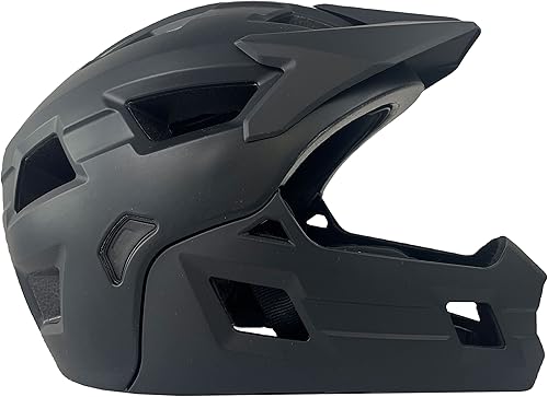 Miniatura 4 de Demon United Kids FR Link Edition - Casco de bicicleta con protector de barbilla desmontable, se adapta a cabezas de niños de 50 a 20.9 in