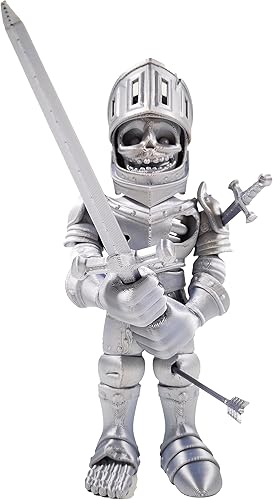 Caballero esqueleto impreso en 3D, caballero esqueleto articulado, figura de esqueleto flexible con accesorios extraíbles, juguete para ansiedad