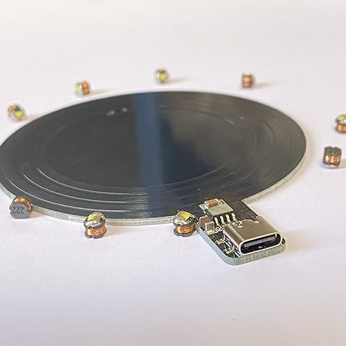 Miniatura 9 de Taidacent Luces elevadoras LED inalámbricas y bobina inductiva de PCB Cargador de PCB Lámpara de luces LED inalámbricas Estación de carga flotante