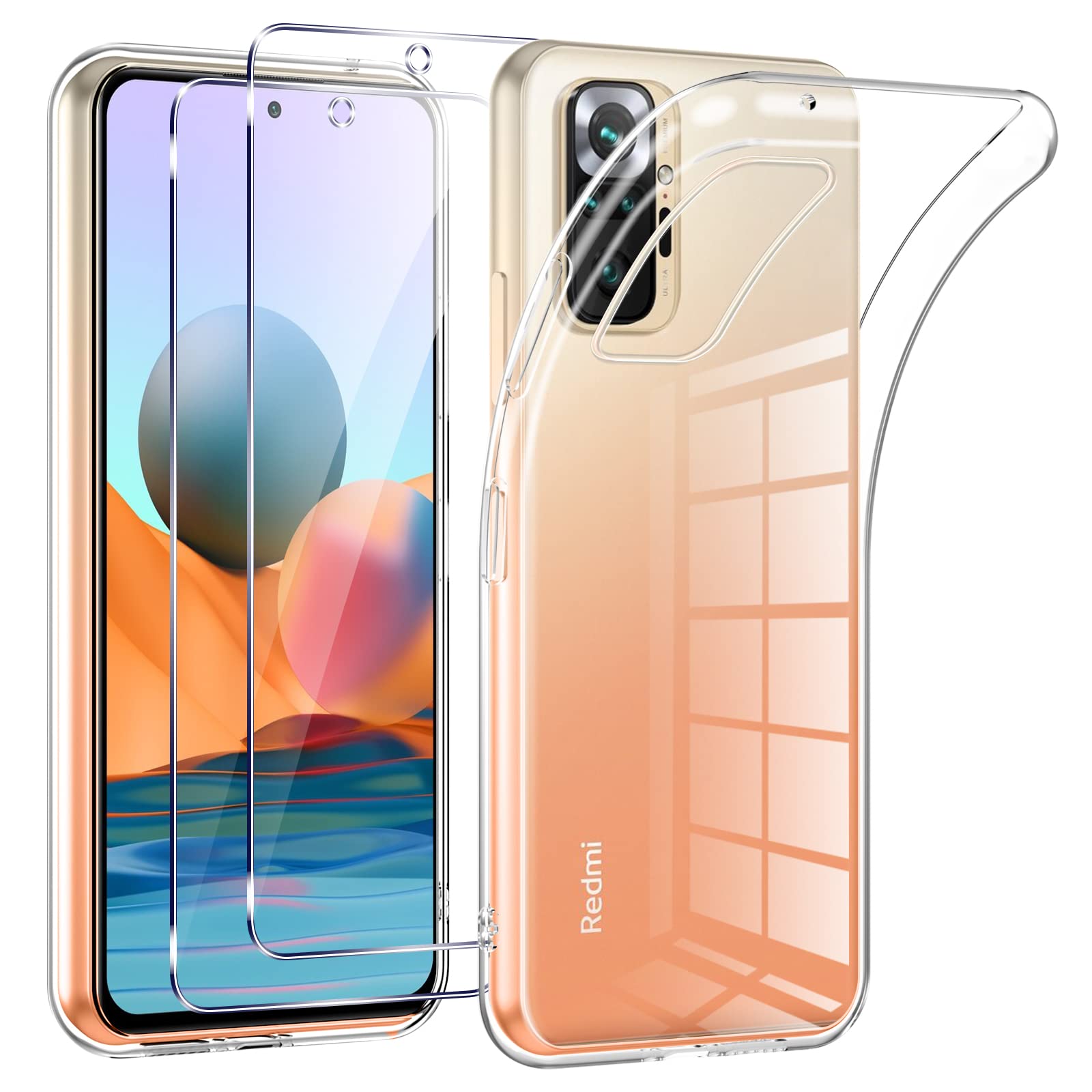 PhoneThrone Cover Per Redmi Note 11 Pro 5G: Morbida, Trasparente E Anti Graffio