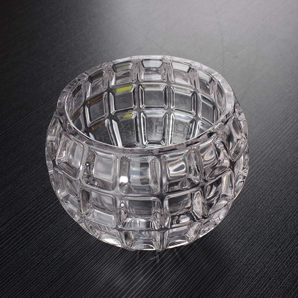 Seaux à Glace Seau à Glace en Verre créatif Bar glaçon Seau à Glace Maison Restaurant Seau de Stockage de Bureau Envoyer des Pinces à Glace en Acier Inoxydable Seau à Glace Seau à Vin