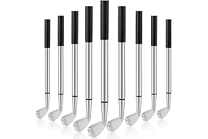 Yaomiao Mini Golf Clubs Pens: Unique Golf Office Decor for Golfing Enthusiasts
