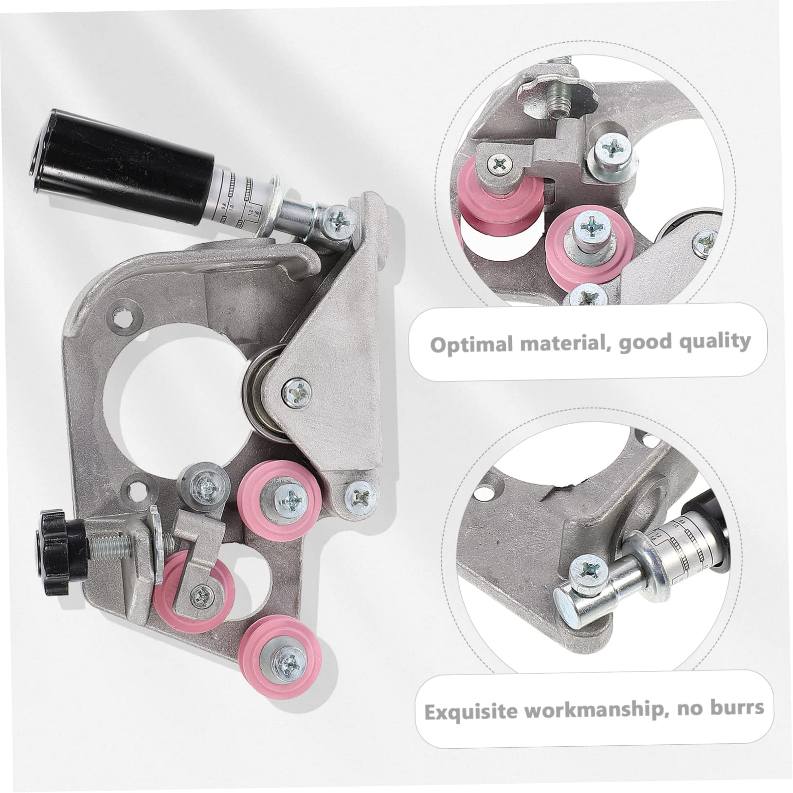 Alipis 1pc Wire Feeder Wheel Rack Aluminum Bracket Aluminum Silver Wire Feed Motor Plate Simple Wire Feed Motor Plate