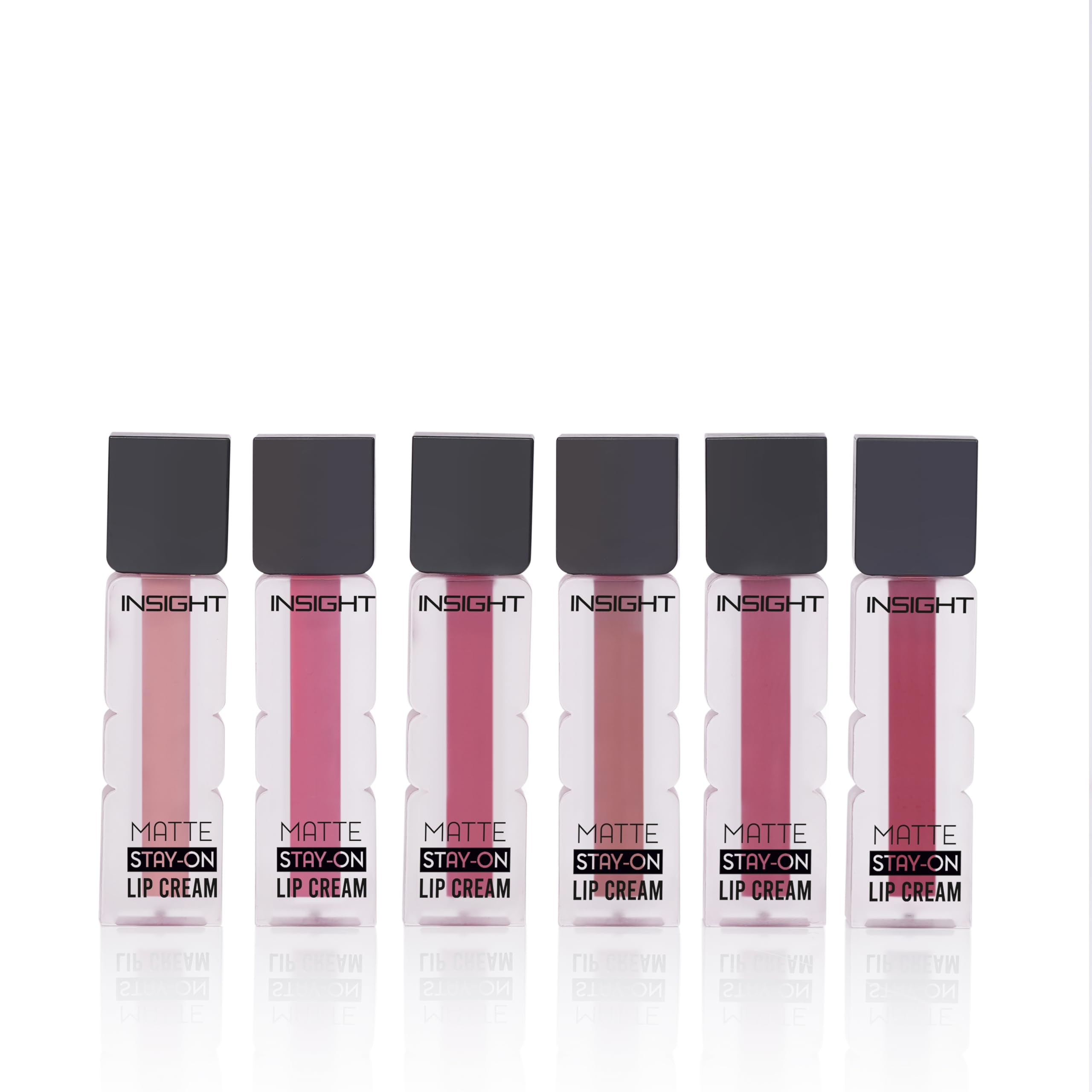 INSIGHT Matte Stay-On Lip Cream - Set B| Lightweight, Long-Lasting, Quick-Dry Formula with Soft Velvety Finish - 21g-picture-10