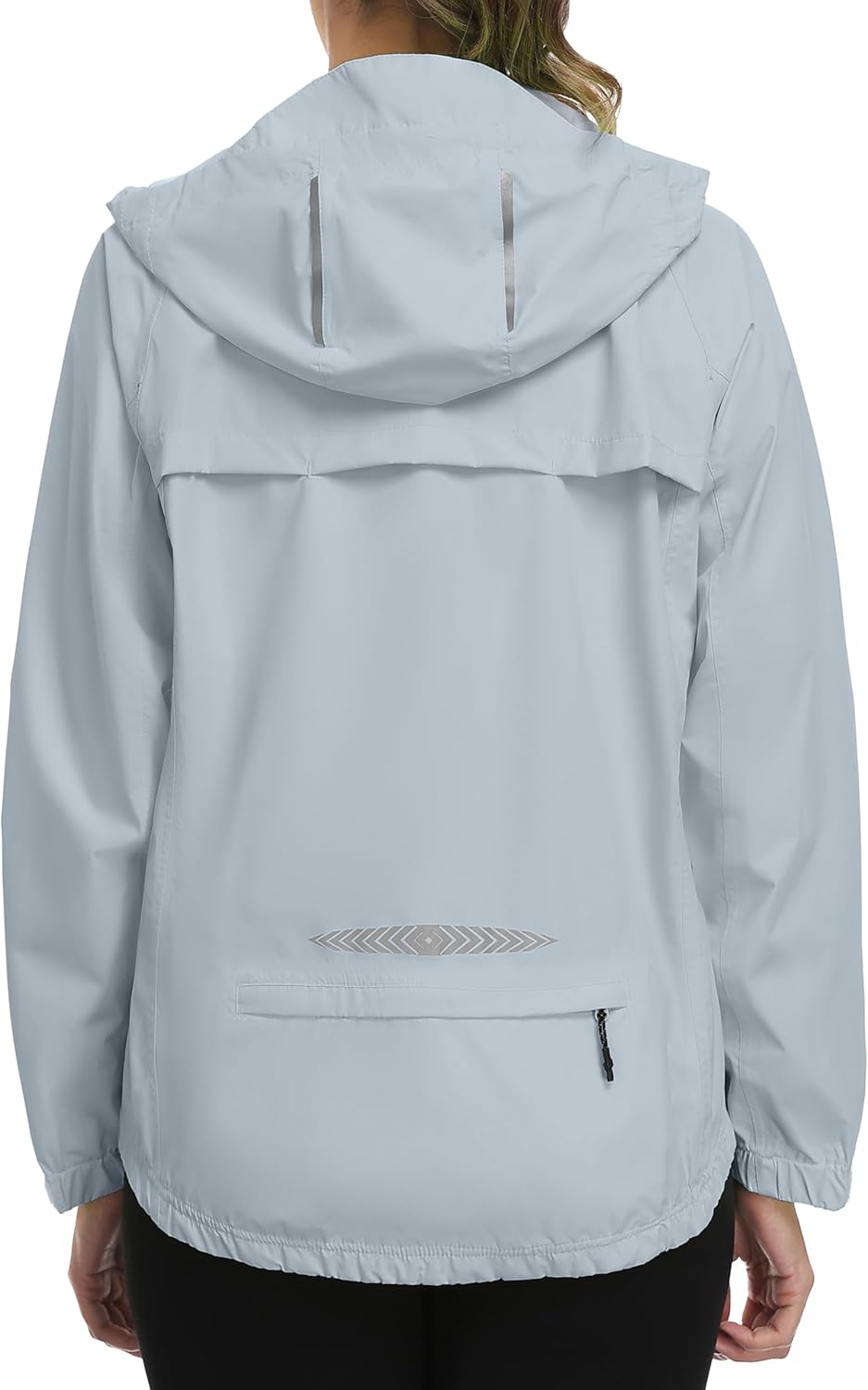 Little Donkey Andy Women's Waterproof Windbreaker Lightweight Packble Cycling Jacket for Biking, Running