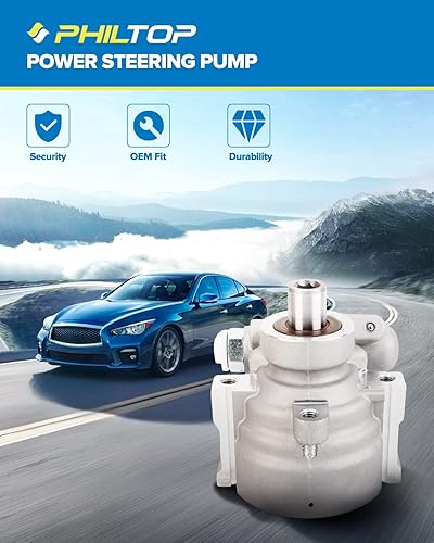 Miniatura 85 de PHILTOP Bomba de dirección asistida 20-806 OE apta para Aveo5 2007 2008, Aveo 2008, bomba de asistencia asistida 96801443, bombas de dirección