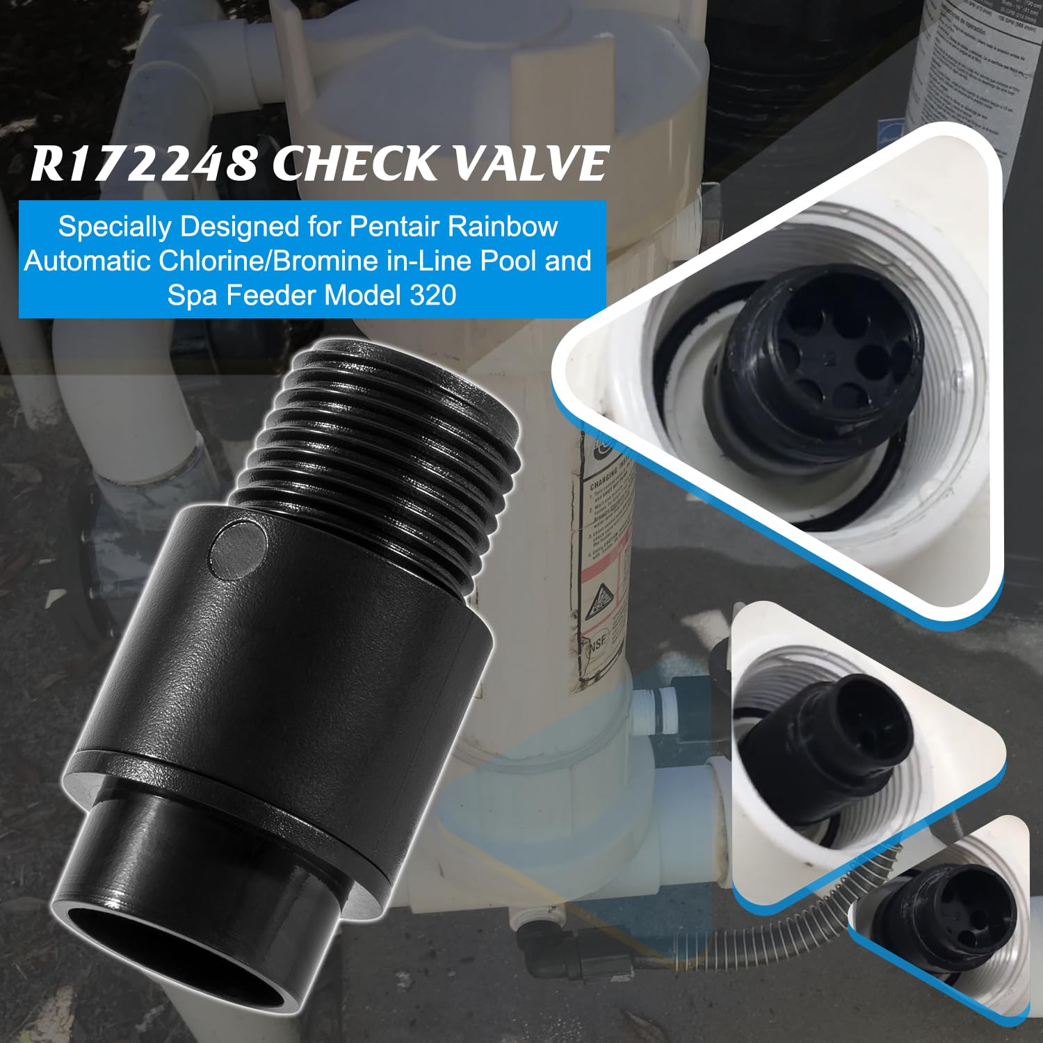 Amazon.com: Zymurgoes R172248 Check Valve Compatible with Pentair