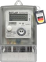 Zweirichtuns Wechselstromzähler [BM.31-MID25] geeichter Stromzähler, Direktmessend bis 100A, Zweirichtungszähler (1.8.0/2.8.0), Eintarifzählwerk, LCD-Anzeige, 12-Monats-Speicher mit Echtzeituhr (RTC)