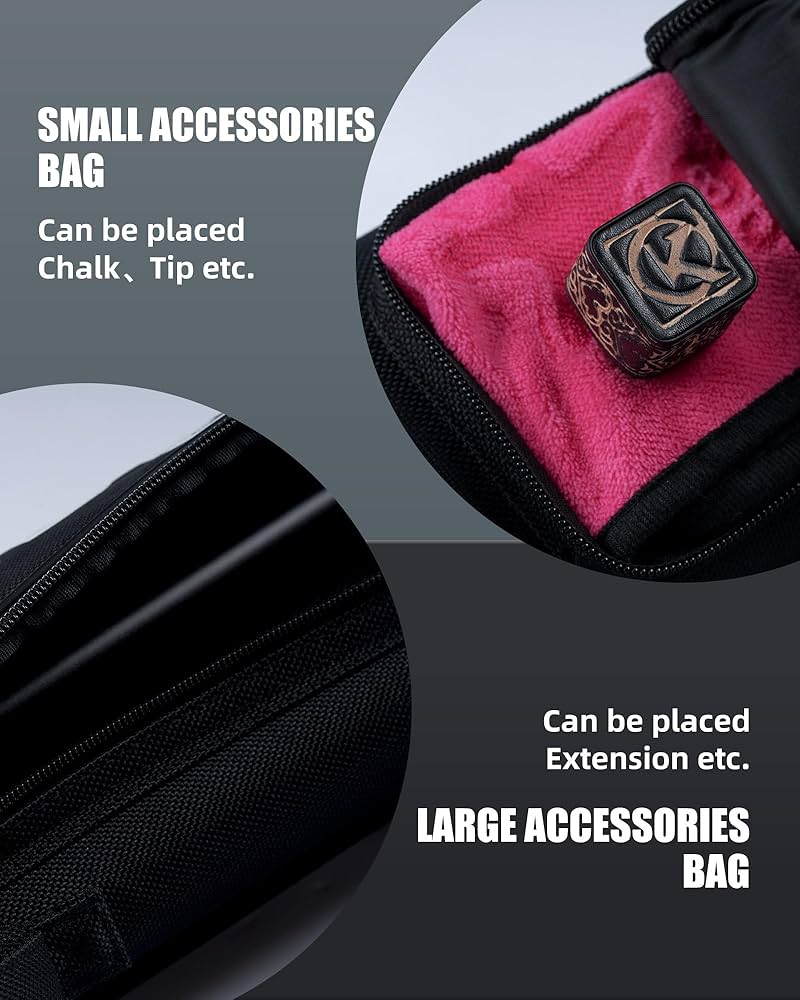 Amazon.com : CRICAL Pool Cue Case 2x4 Hard Pool Stick Case