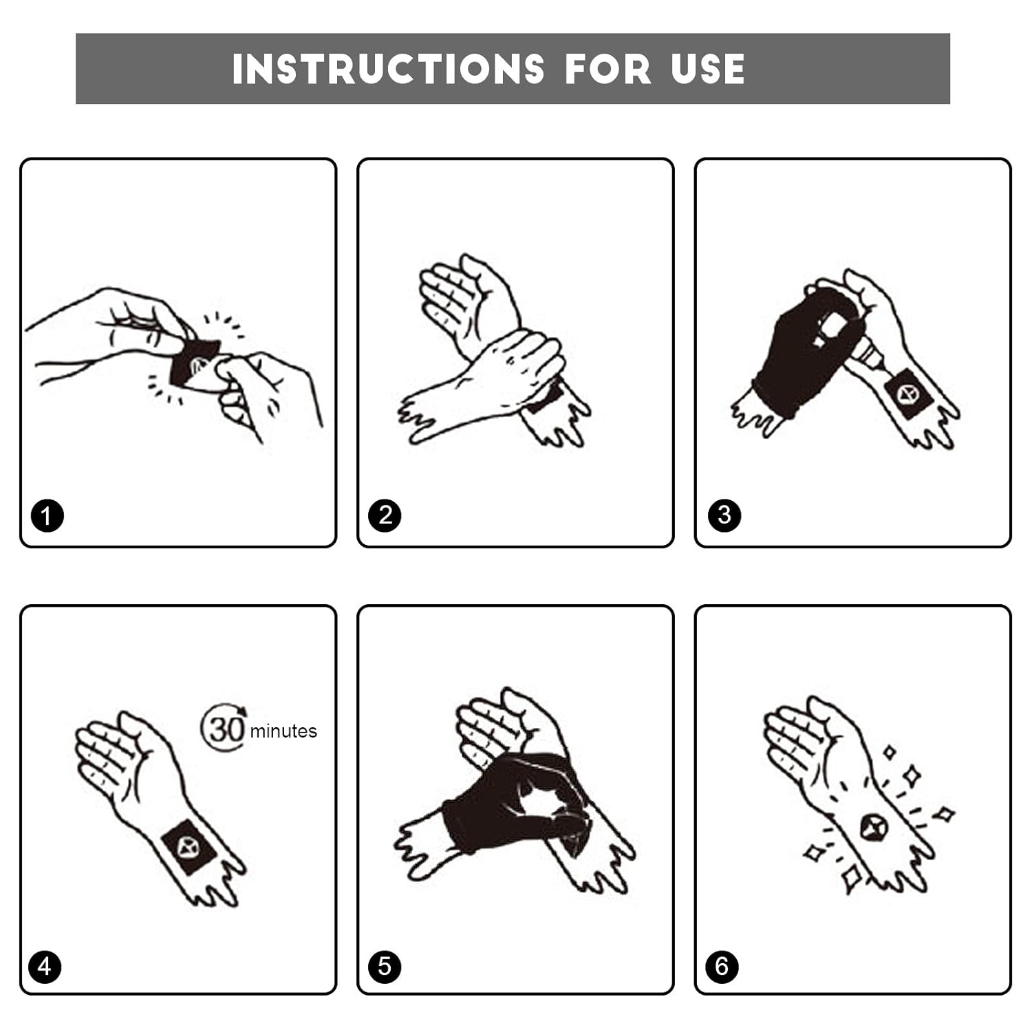 Buy 4 Pack Temporary Tattoo Kit Tattoo Ink Diy Semi Permanent Tattoos With 81 Pcs Tattoo Stencils Online In Italy B08d7jrd6x