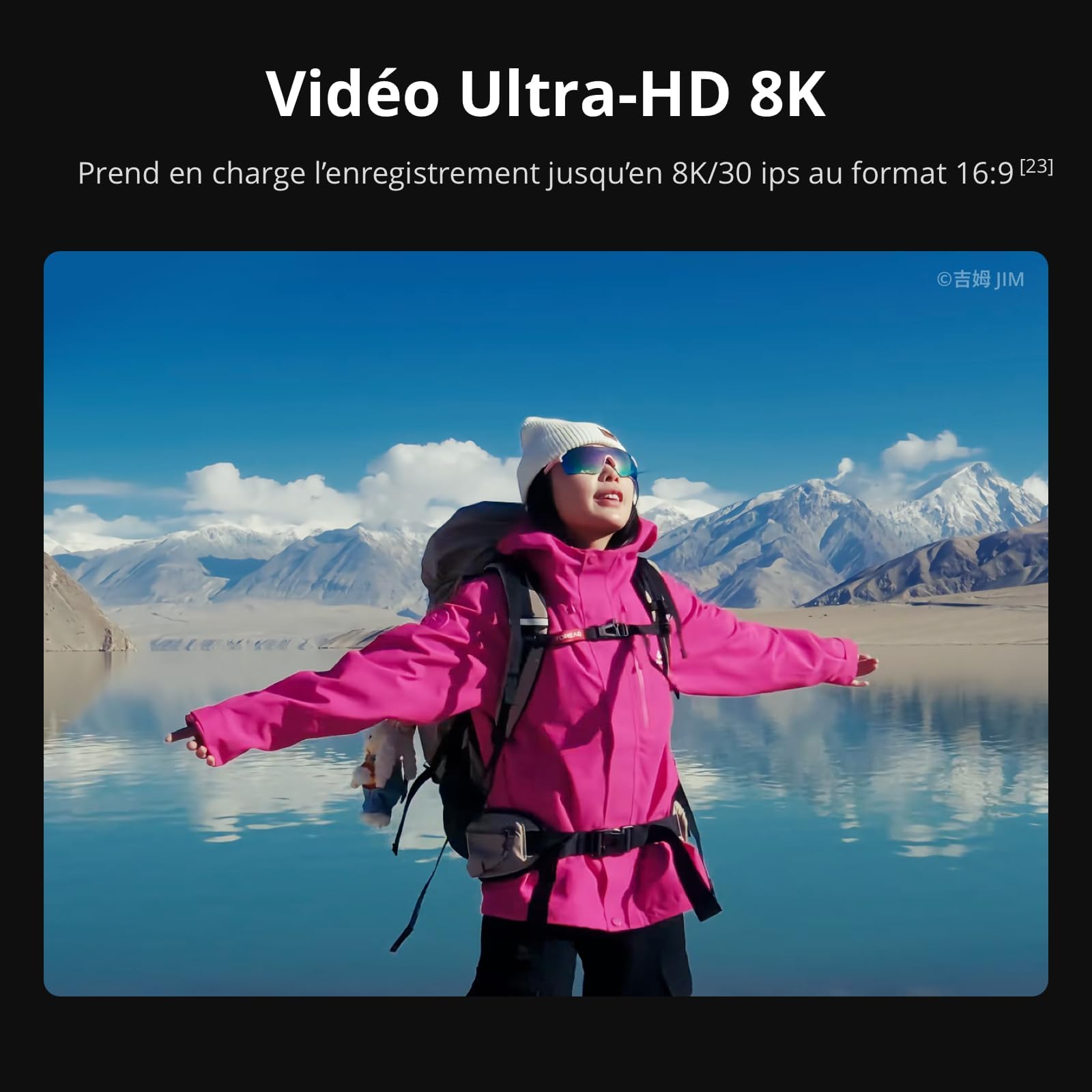 DJI Bundle Standard Osmo Action 6, caméra d'action 8K pour Usage Quotidien