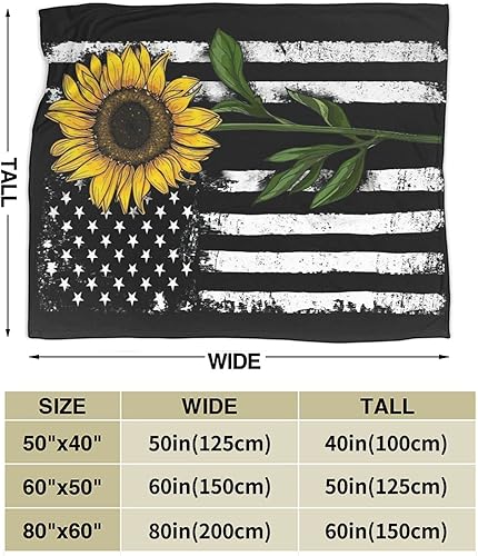 Miniatura 3 de Mantas de regalo de girasol para mujer, mantas de girasol para mujer, mantas de forro polar de 50 x 60 pulgadas, regalos para mi esposa, novia, mamá