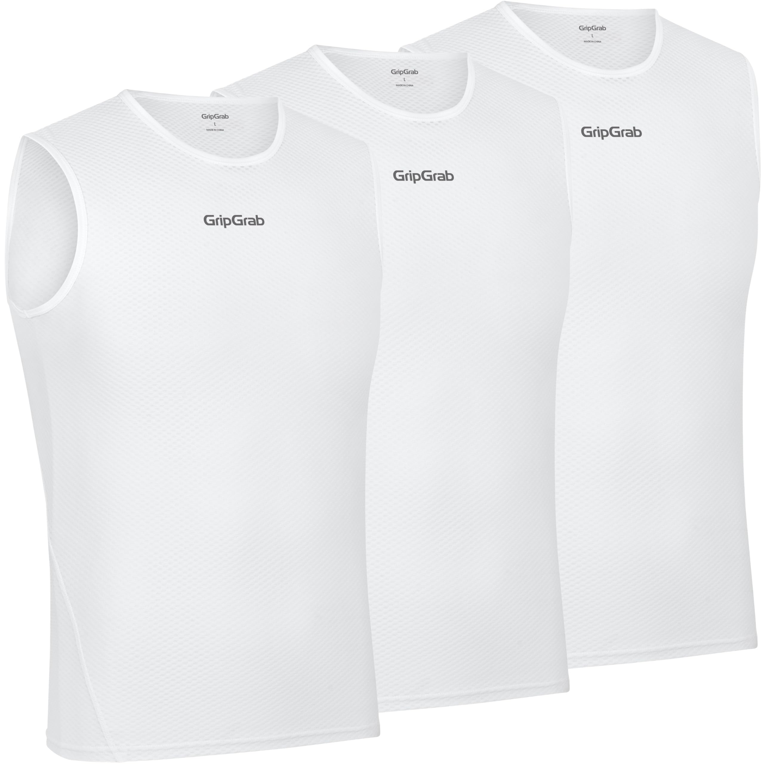 GripGrab Warstwy bazowe Uniseks Gripgrab Ultralight Mesh Ärmelloses Unterhemd 3er Pack (1 w zestawie)