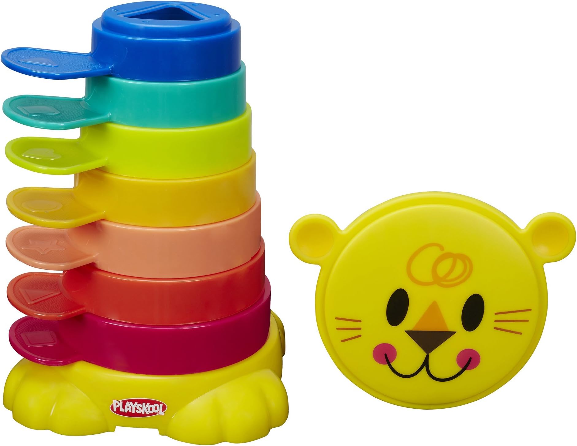 Playskool Stack 'N Stow Cups,Ages 9 Months And Up,Multicolor