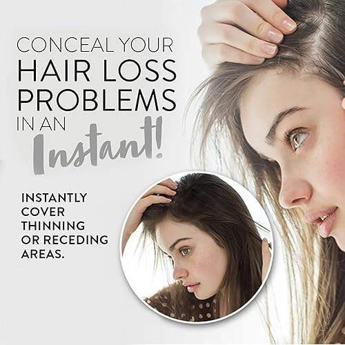 Miniatura 4 de Watermans Instahair Best Hair Building Fibers Dark Brown 0.81 oz - Fibras de pelo para hombres y mujeres con cabello adelgazante, corrector de cuero