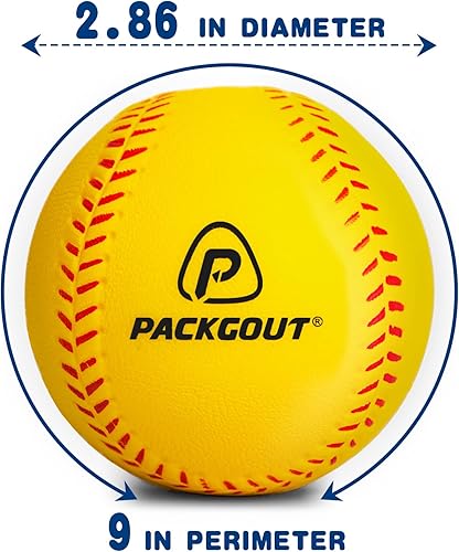 Miniatura 10 de PACKGOUT Baseball, Weighted Practicing Soft Baseballs for Kids