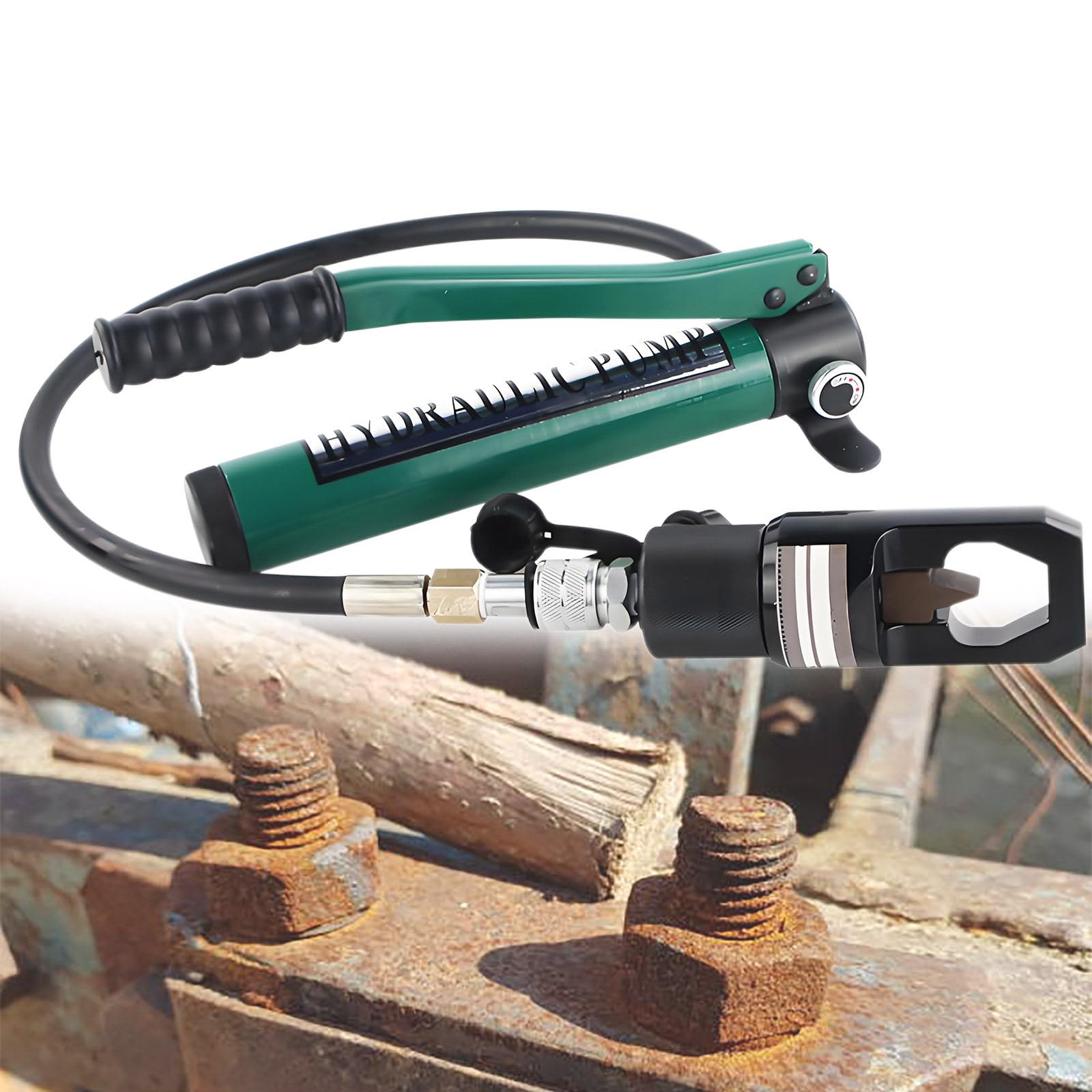Outil de séparation d'écrous hydrauliques pour enlever un écrou rouillé