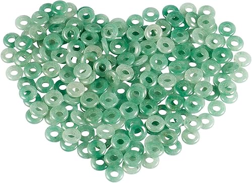 rockcloud Cuentas sueltas con forma de corazón de Rondelle con forma de agujero grande, para pulseras europeas para hacer joyas