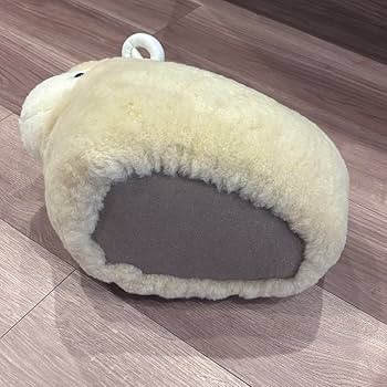 Amazon.co.jp: じぶんまくら ムートン ひつじ 抱き枕 アイボリー