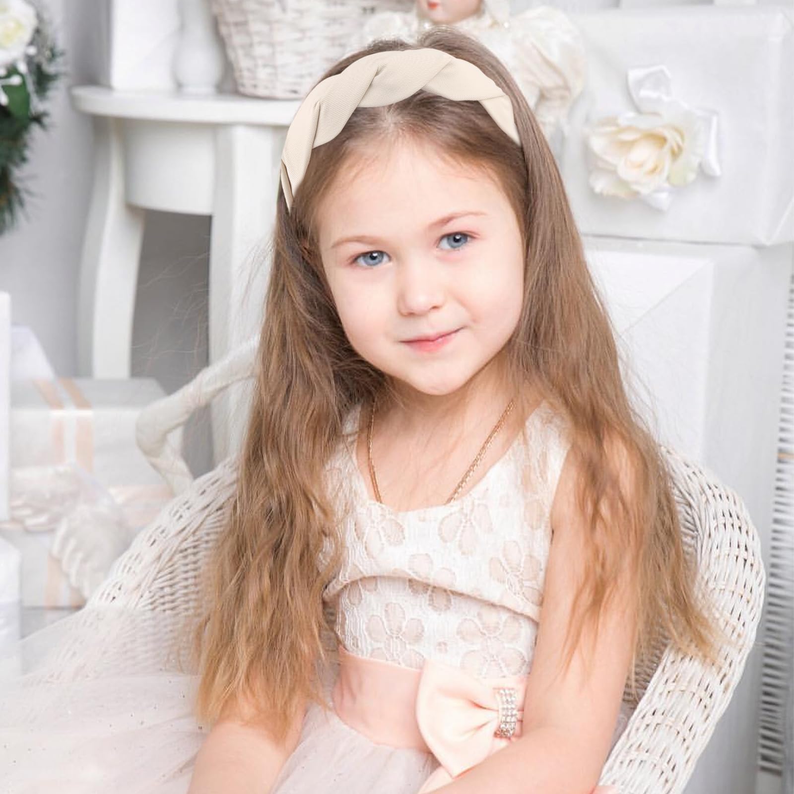 Vowyore Diademas Trenzadas Para Mujer, Diadema Trenzada Con Dientes Antideslizantes Para El Pelo