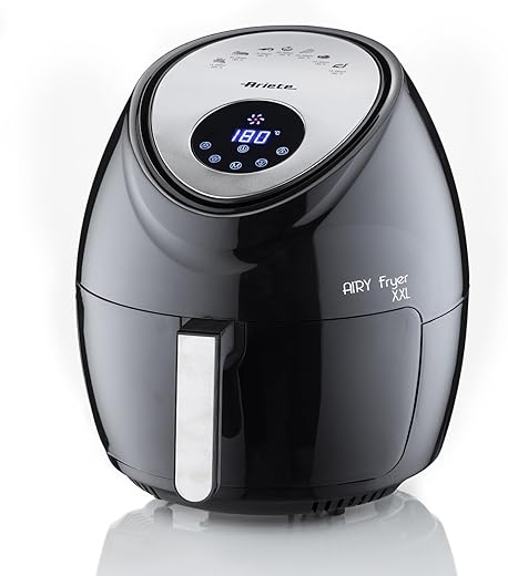Ariete Airy Fryer XXL 4618, Friggitrice ad Aria 5,5 Litri, Timer da...