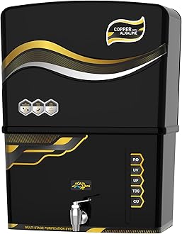 ISI Mark Water Purifier Filter for Home With RO+UV+UV LED, 24 * 7 Tank Sanitization, 9L Tank, Suitable For Borewell, Tanker, Municipal Water