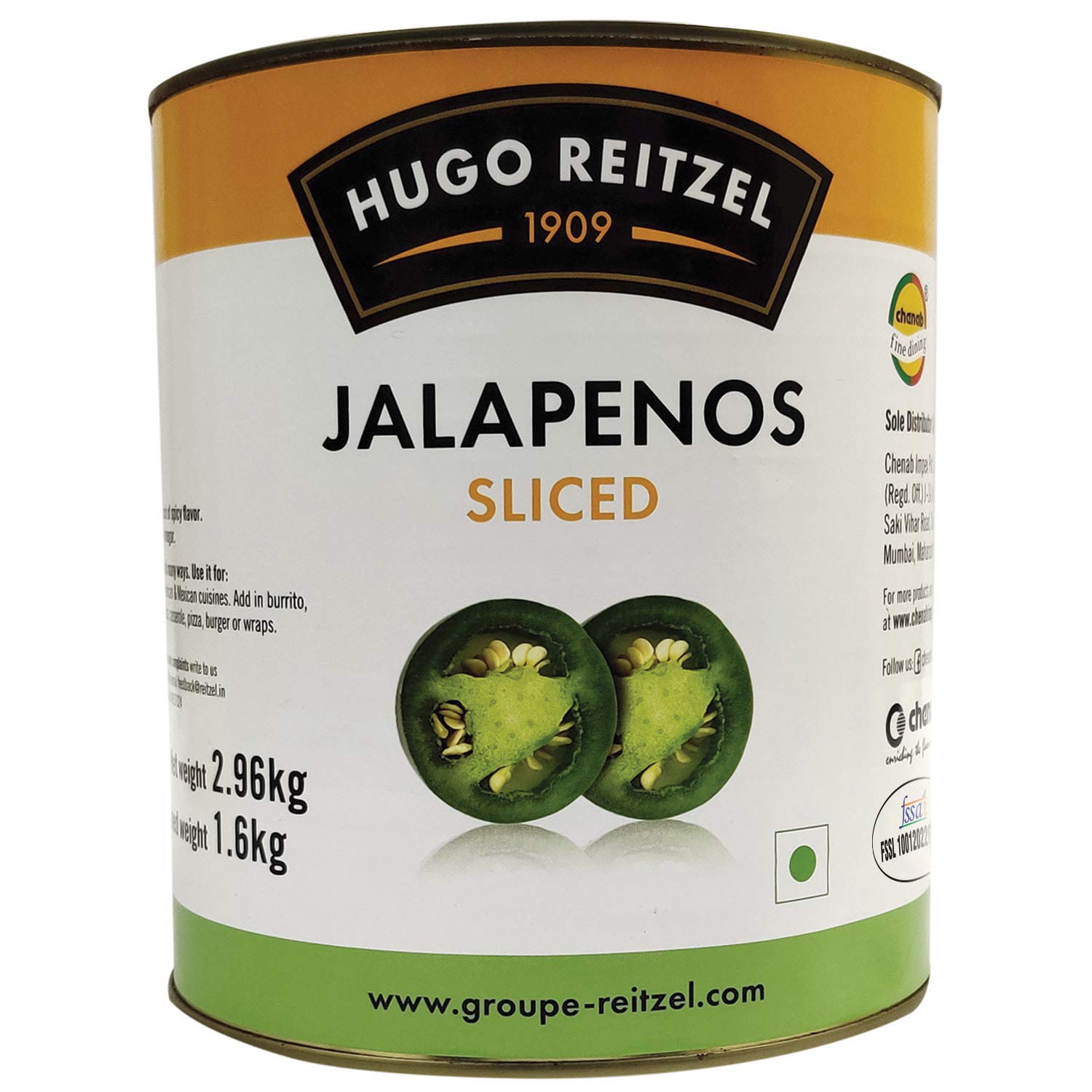 See full amazon price history chart for Hugoreitzel Hugo Reitzel Sliced Jalapenos,2.96Kg Hugoreitzel Hugo Reitzel Sliced Jalapenos,2.96Kg (B07YDF6RNS) Amazon Price History, Amazon Price Tracker