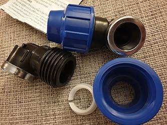 PP Winkel 90 Grad 20mm X 1/2 Zoll - DVGW Trinkwasserzertifiziert