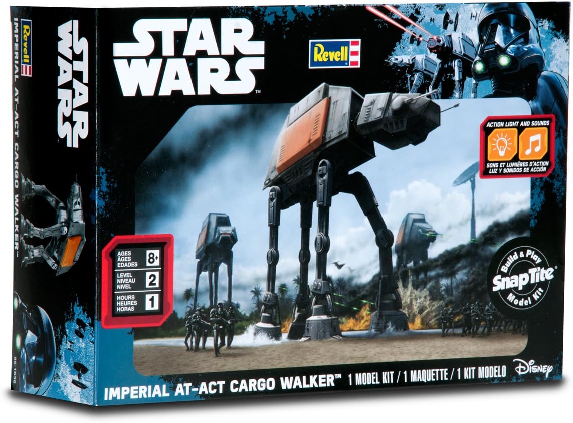 Revell SnapTite Build & Play Imperial AT-AT Cargo Walker Building Kit