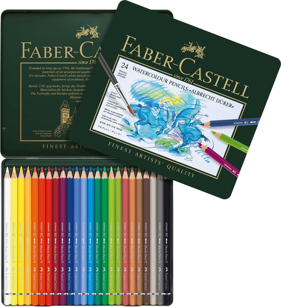 Faber-Castell Albrecht Dürer 水彩色鉛筆 Albrecht Dürer watercolour pencil, pencil roll