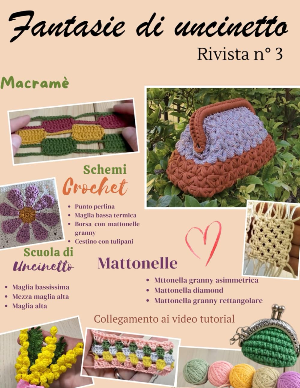 Fantasie di uncinetto la rivista n 3