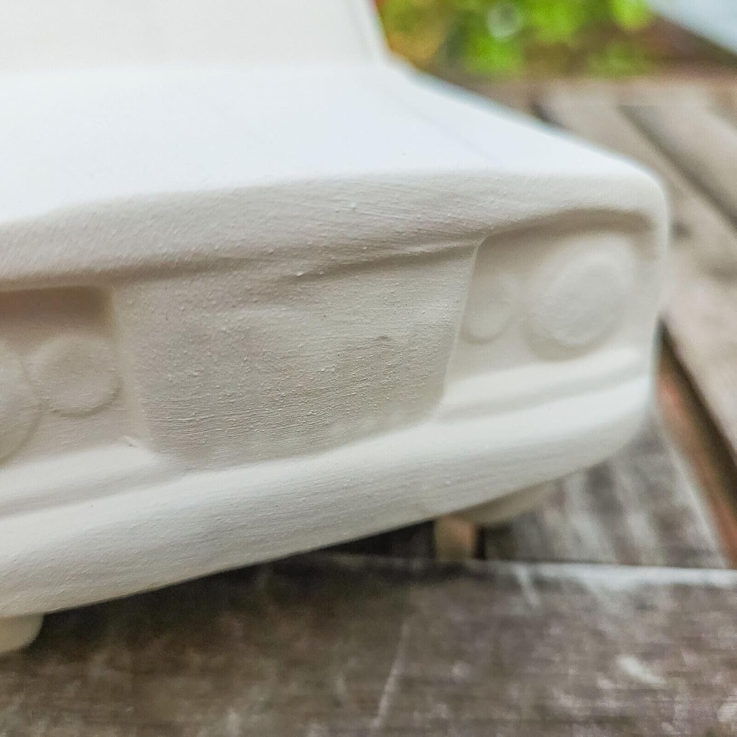 RV Station Wagon 8.5" Ceramic Bisque Ready to Paint Pottery image 3