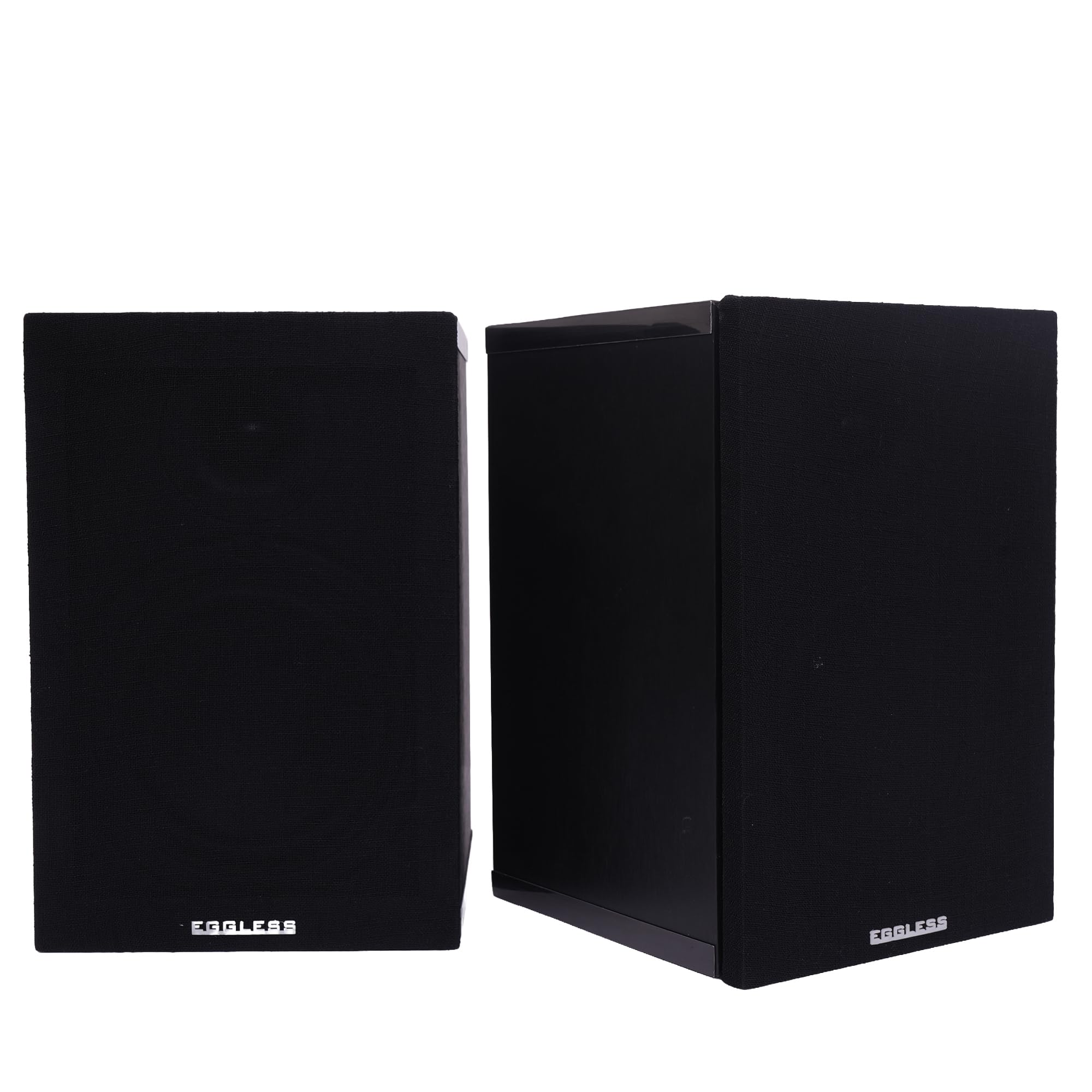 Limited Edition Bookshelf Speakers, Black, 2-Way Design, Wooden Cabinet, Compact Home Audio (KIA-SBS2-NP-LE-2)