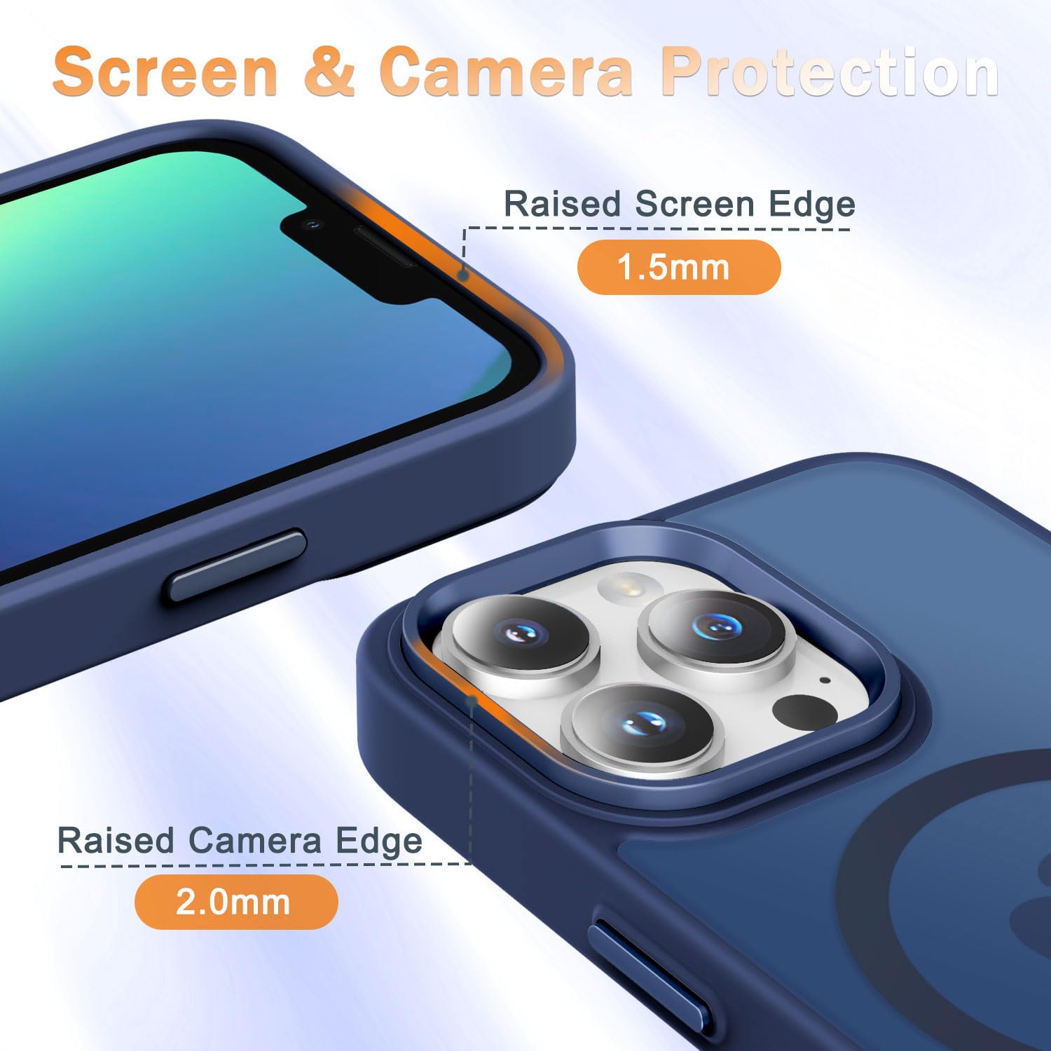 Amazon.com: for iPhone 12 Pro Max Case, Matte Magnetic Phone Case