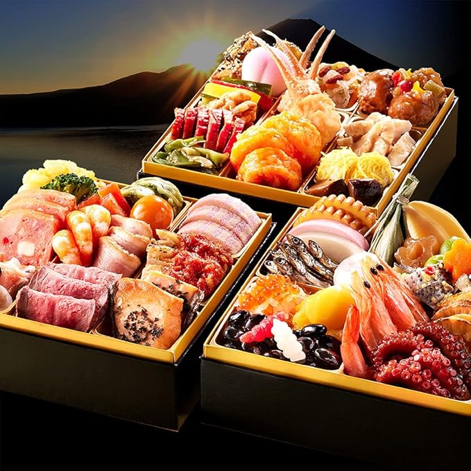 Amazon おせち 料理 和洋中3段重 全45品 2 3人前 彩寿 数の子 ベルーナ ベルーナグルメ おせち 通販