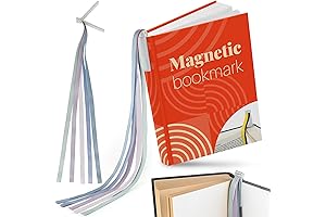 Magnetic Leather Bible Bookmark with Attachable Ribbon