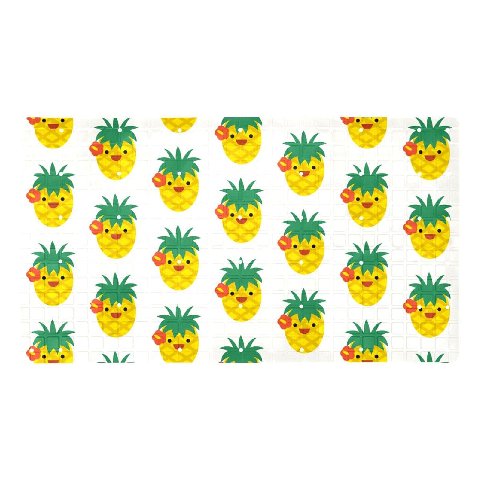 Tapis de bain antidérapant ananas pour sécuriser la douche de bébé