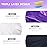 Aquior Shower Cap,Extra Large Triple Layer Bathing Cap with Dry Hair Function for Women Microfiber Terry Cloth Silky Satin 100% Waterproof Reusable Long Hair Bath Caps (Purple)