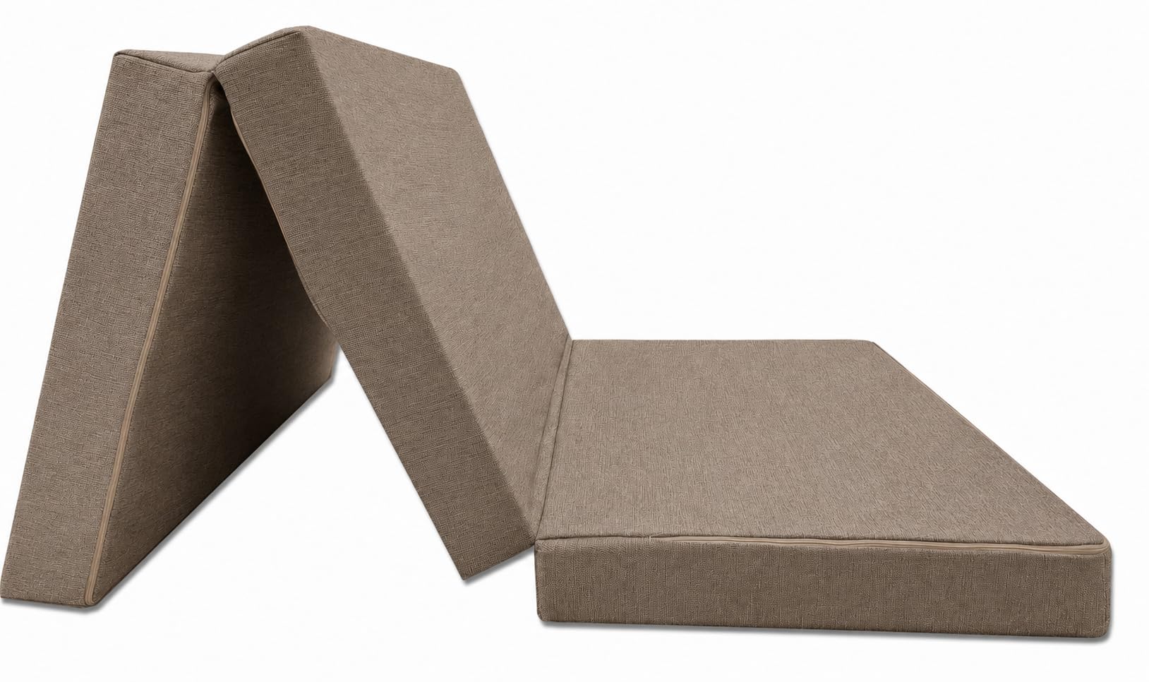 Odolplusz Faltbare Schaum-Matratze mit Bezug 120x200x10cm | Matratze für Camping, Reisematratze Gästematratze Klappbar Faltmatratze Bodenmatratze
