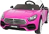 12V Ride On Car for Kids, Electric Car with Remote Control, Bluetooth Music Player for 3-8 Year Old, Pink