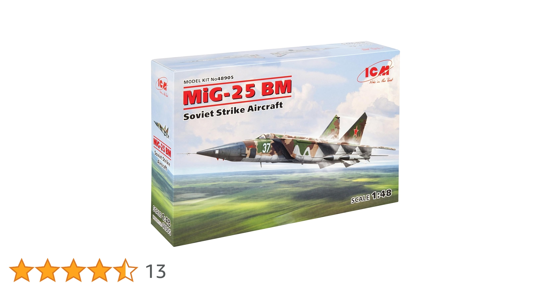 航空機・ヘリコプター ICM 1/48 MiG-25BM ICM 1/48 MiG-25BM (48905) Review - YouTube