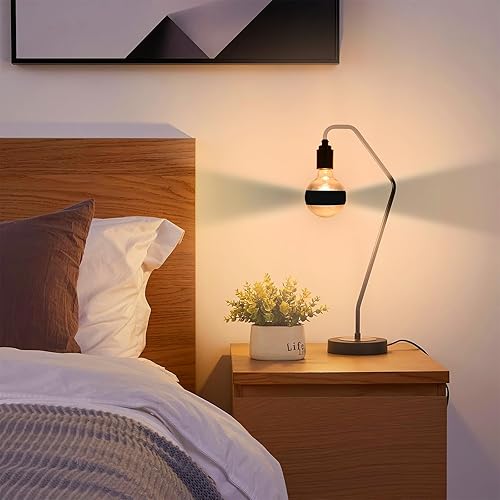 Miniatura 5 de Bombilla de luz media cromada, 8 W (equivalente a 80 W), bombillas LED Edison regulables, bombillas LED decorativas en forma de globo G80/G25, luz