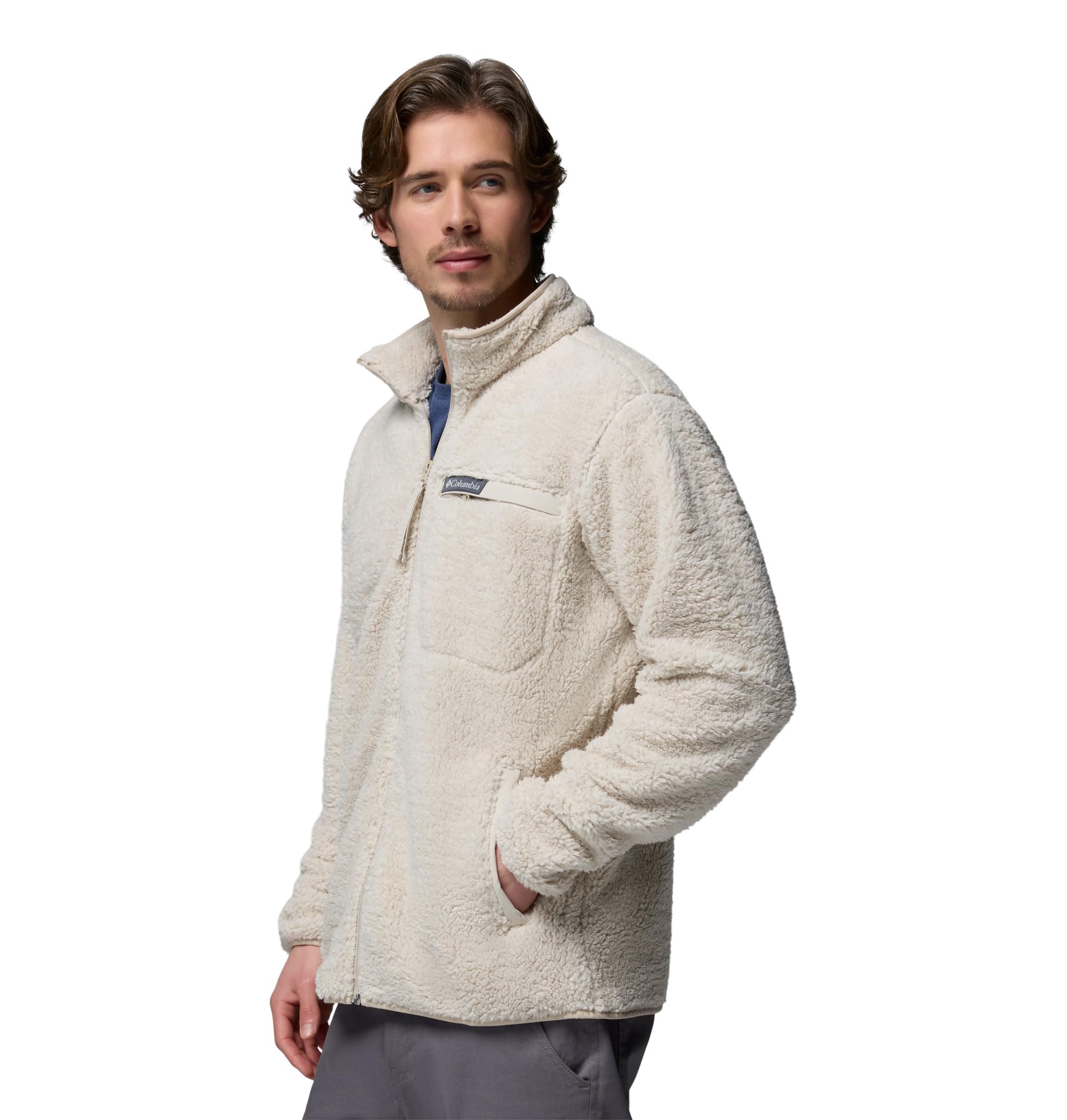 Columbia Kurtka polarowa z zamkiem błyskawicznym Mężczyźni Rugged Ridge High Pile Full Zip
