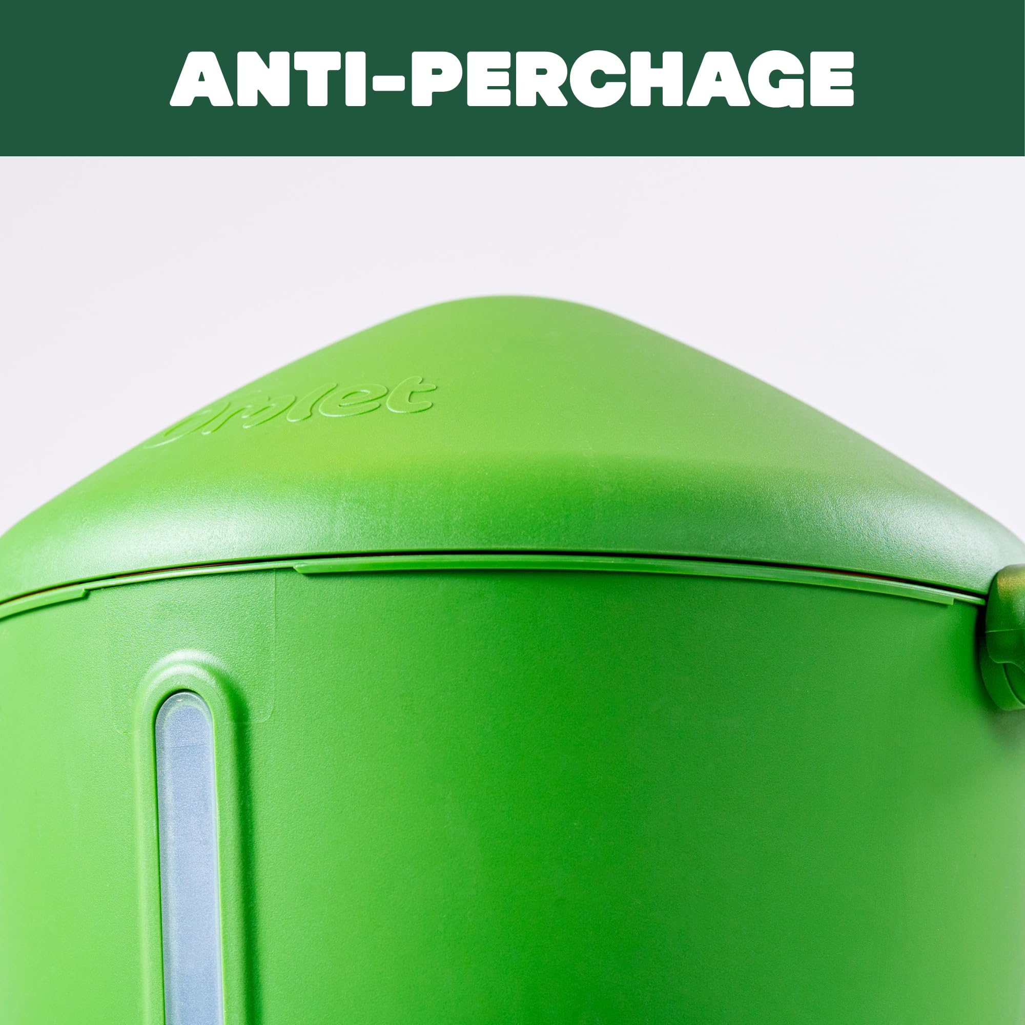 Omlet Abreuvoir isolé pour Poules 5.5 L | Eau Plus Propre Plus Longtemps | Distribution Automatique Hygiénique | Embouts Tasse et tétine Inclus | sans BPA | Vert Eglu