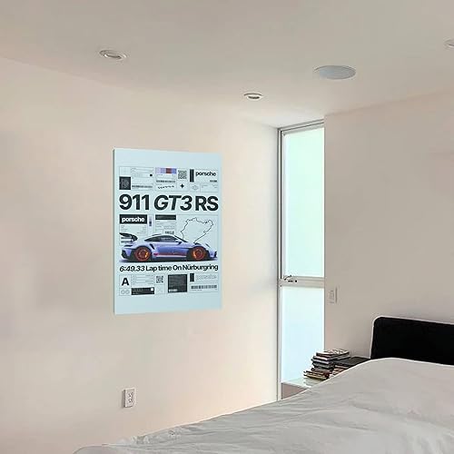 Miniatura 6 de Póster de Supercar 911 GT3RS - Póster de carreras para pared, lienzo vintage, lienzo, pintura en lienzo, pósteres de regalo de cumpleaños,