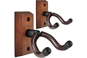 SNIGJAT Guitar Wall Mount Hanger, Guitar Hanger Wall Hook Holder Stand for...
